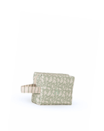 Necessaire Petit | Florzinhas Verde Menta + Listrado Verde Menta