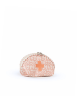 Necessaire Remédios | Florzinhas Rose + Listrado Rose