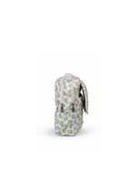 Necessaire 2 Zíperes | Floral Sementinhas Azul + Listrado Azul Claro