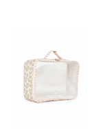 Organizador De Mala | Floral Sementinhas Rose + Listrado Rose