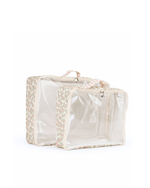 Organizador De Mala | Floral Sementinhas Rose + Listrado Rose