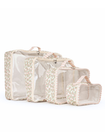 Organizador De Mala | Floral Sementinhas Rose + Listrado Rose