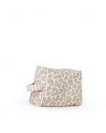 Necessaire Pequena | Floral Sementinhas Rose + Listrado Rose