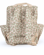 Mochila Adulto | Floral Sementinhas Rose + Listrado Rose