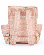 Mochila Adulto | Florzinhas Rose + Listrado Rose