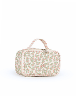 Kit Necessaire Maletinha | Floral Sementinhas Rose + Listrado Rose