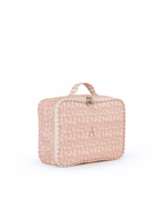 Kit Necessaire Maletinha | Florzinhas Rose + Listrado Rose