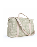 Bolsa Trip | Florzinhas Verde Menta + Listrado Verde Menta