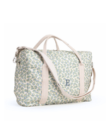 Bolsa Trip | Floral Sementinhas Azul + Listrado Azul Claro