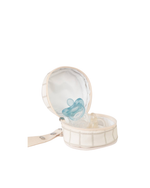 Porta Chupetas | Vichy Bege