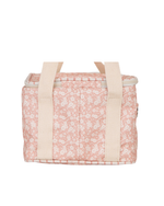 Lancheira Térmica | Florzinhas Rose + Listrado Rose