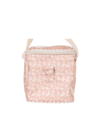 Lancheira Térmica | Florzinhas Rose + Listrado Rose