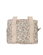 Lancheira Térmica | Floral Sementinhas Rose + Listrado Rose