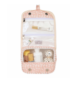 Necessaire Cabide | Florzinhas Rose + Listrado Rose