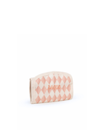 Necessaire Laços | Losango 2 Cores Rose E Rose Claro