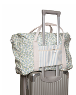 Bolsa Trip | Floral Sementinhas Azul + Listrado Azul Claro