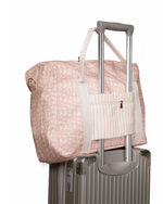Bolsa Trip | Florzinhas Rose + Listrado Rose
