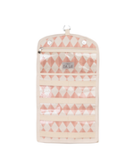 Necessaire Laços | Losango 2 Cores Rose E Rose Claro