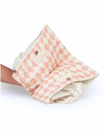 Porta Underwear | Losango 2 Cores Rose E Rose Claro