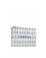 Porta Underwear | Losango 2 Cores Azul Jeans E Azul Claro