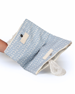 Porta Underwear | Florzinhas Azul Jeans