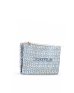 Porta Underwear | Florzinhas Azul Jeans