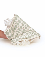 Porta Underwear | Losango Verde Menta