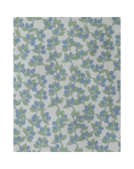 Mala Básica | Floral Sementinhas Azul + Listrado Azul Claro