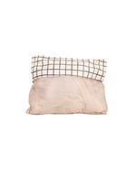 Saquinho Com Visor De Telinha | Vichy Azul Marinho
