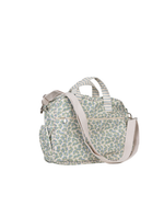 Bolsa Baby | Floral Sementinhas Azul + Listrado Azul Claro