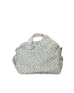 Bolsa Baby | Floral Sementinhas Azul + Listrado Azul Claro