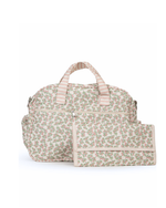 Bolsa Baby | Floral Sementinhas Rose + Listrado Rose