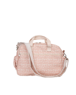 Bolsa Baby | Florzinhas Rose + Listrado Rose
