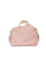 Bolsa Baby | Florzinhas Rose + Listrado Rose