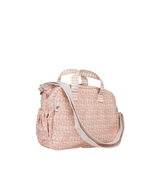 Bolsa Baby | Florzinhas Rose + Listrado Rose