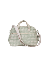 Bolsa Baby | Florzinhas Verde Menta + Listrado Verde Menta