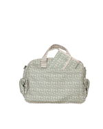 Bolsa Baby | Florzinhas Verde Menta + Listrado Verde Menta