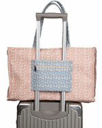 Bolsa Quadrada | Florzinhas Rose + Florzinhas Azul Jeans