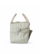 Mala GG | Florzinhas Verde Menta + Listrado Verde Menta