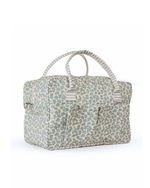 Mala GG | Floral Sementinhas Azul + Listrado Azul Claro