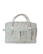 Mala GG | Floral Sementinhas Azul + Listrado Azul Claro