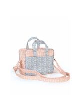 Bolsa Transversal | Florzinhas Rose + Florzinhas Azul Jeans