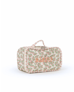 Necessaire Maquiagem | Floral Sementinhas Rose + Listrado Rose