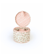 Porta Jóias Redondo | Floral Sementinhas Rose + Florzinhas Rose