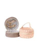 Porta Jóias | Florzinhas Rose + Listrado Rose