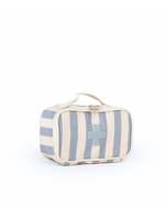 Necessaire Remédios | Listrado Azul Claro