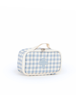 Necessaire Remédios | Xadrez Azul Claro