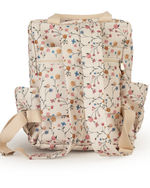 Mochila Adulto Com Bordado LUISA | Floral Delicado