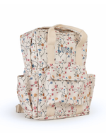 Mochila Adulto Com Bordado LUISA | Floral Delicado
