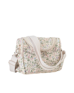 Lancheira Térmica Com Bolsos | Floral Lavanda